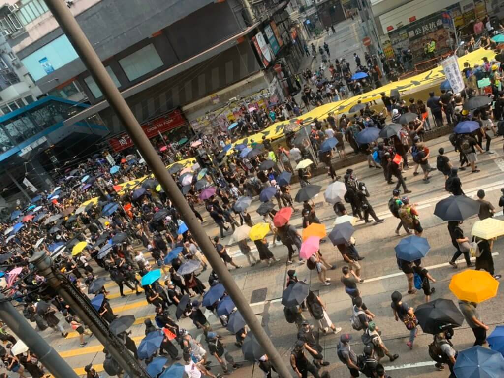 香港デモ